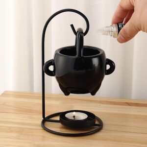 OIL BURNER-HANGING BLACK WITH HANDLES
