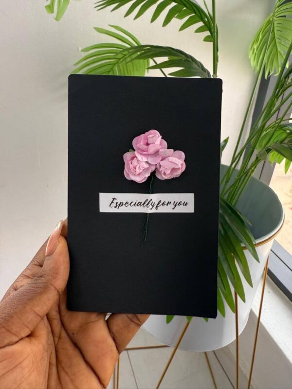 HANDWRITTEN CARD FLOWER - Image 3