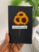 HANDWRITTEN CARD FLOWER