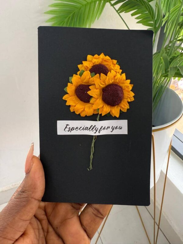 HANDWRITTEN CARD FLOWER - Image 4