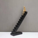 MEN CLIMBING STAIRS DECOR SET