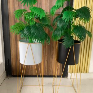 FLOWER VASE GOLD STAND