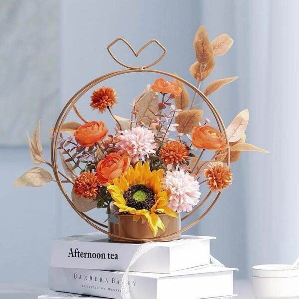 FLOWER VASE BIG GOLD - Image 2