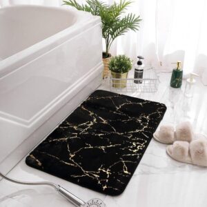 FOOT MAT-BLACK MARBLE