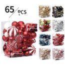 XMAS BALL SET OF 65