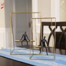 FIGURE ON GOLD SWING
