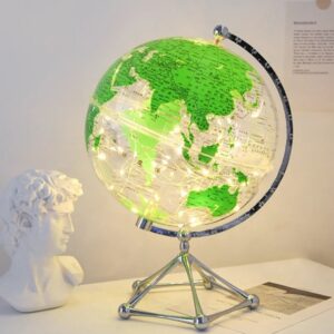 GLOBE DECOR WITH FAIRY LIGHT INSIDE
