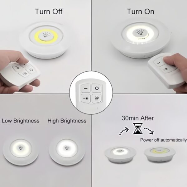 LED LIGHT WITH REMOTE CONTROL - Image 3