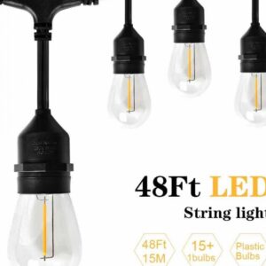 EDISON BULB 15MTRS-48FTS