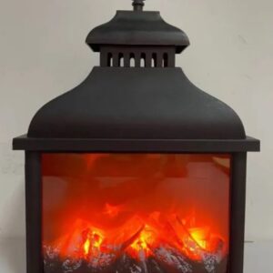 LED FIREPLACE LANTERN-LONG