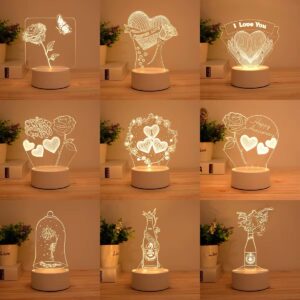 3D LED LAMP-16 COLORS