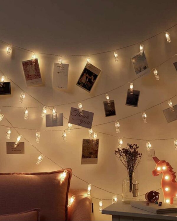 FAIRY LIGHTS WITH CLIPS