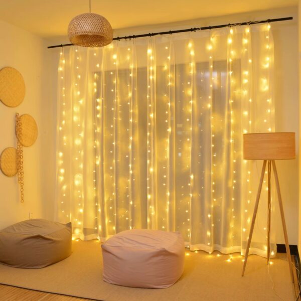 RUNNING CURTAIN FAIRY LIGHT 3x2mtrs