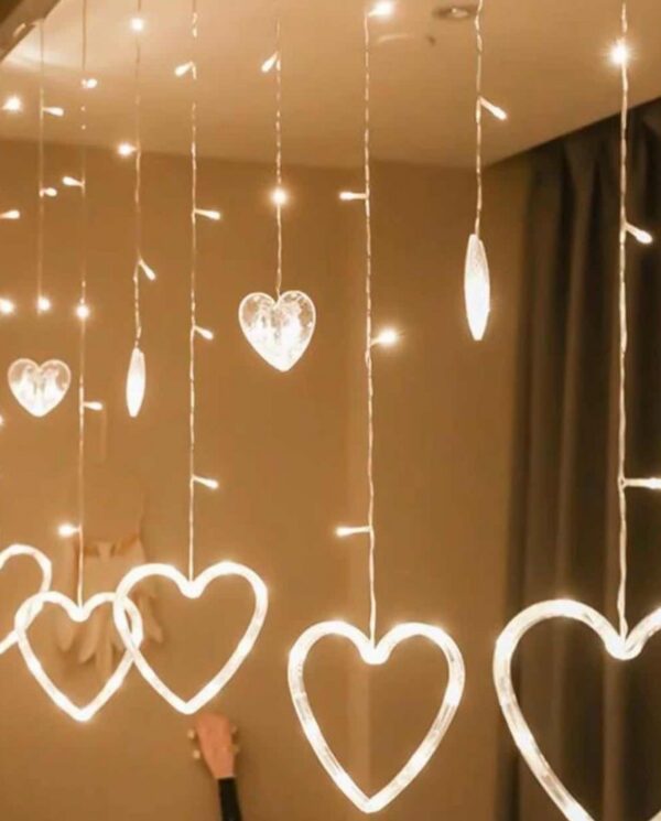 LOVE CURTAIN FAIRY LIGHT - Image 3