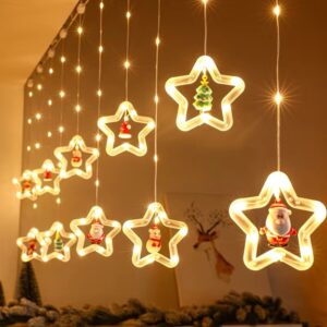 STAR CHAIN CURTAIN FAIRY LIGHT