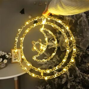 MOON&STAR HANGING FAIRY LIGHT