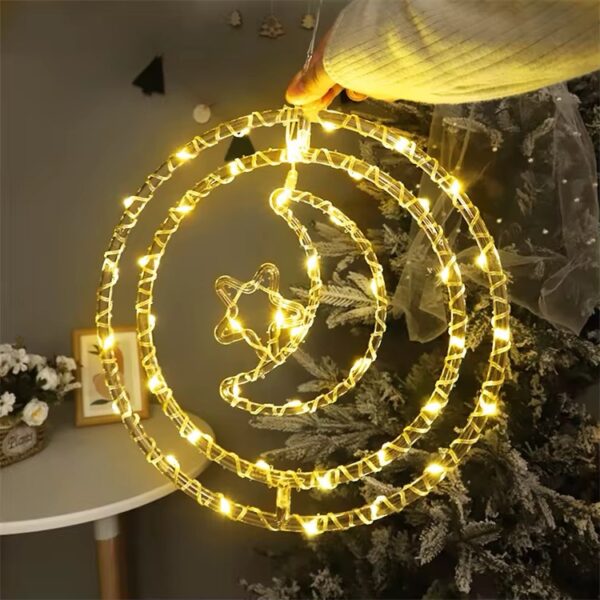 MOON&STAR HANGING FAIRY LIGHT