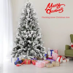 WHITE SNOW XMAS TREE 6FT