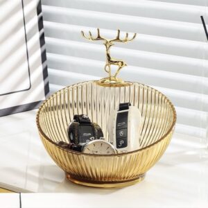 BROWN BOWL DECOR