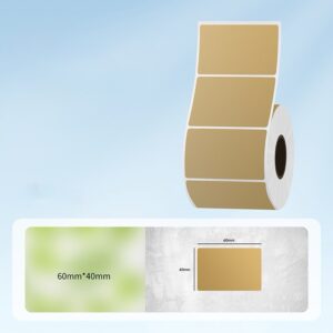 BP - 60X40MM GOLD STICKER PAPER 800PCS
