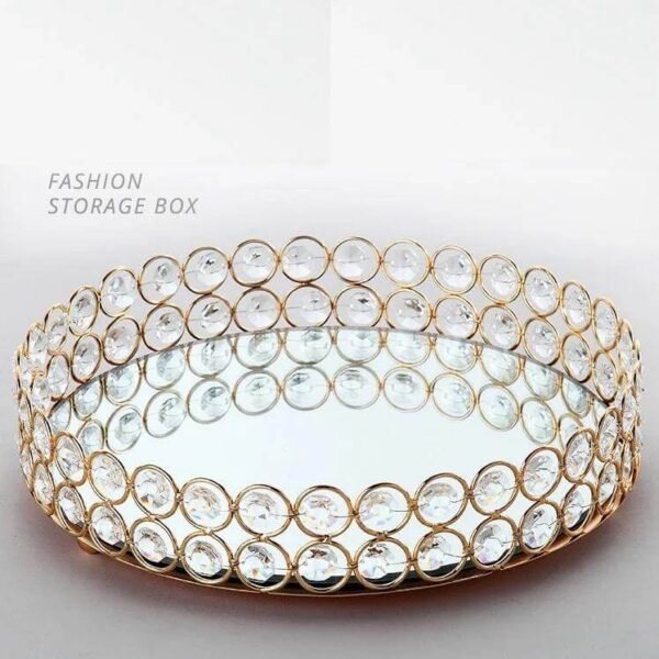 LUXURY TRAY CIRCLE STONE