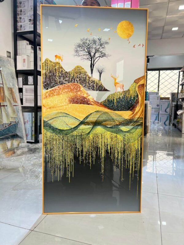 LUXURY WALL ART 70x140cm - 001