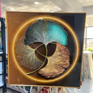 LUXURY WALL ART SQUARE 70x70cm -004