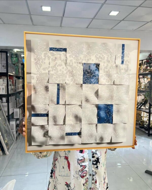 LUXURY WALL ART 60x60cm -003