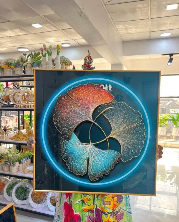 LUXURY WALL ART SQUARE 70x70cm -001