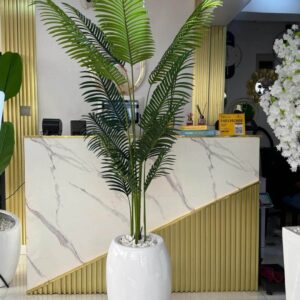 7.5FT PALM TREE FLOOR VASE 004