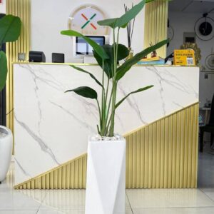 BANANA PLANT FLOOR VASE