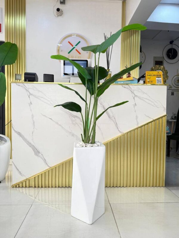 BANANA PLANT FLOOR VASE
