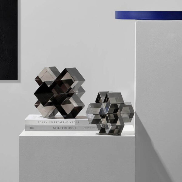 CRYSTAL 3D CROSS DECOR SET