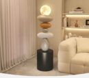 95CM ROCK STAND DECOR WITH LIGHT