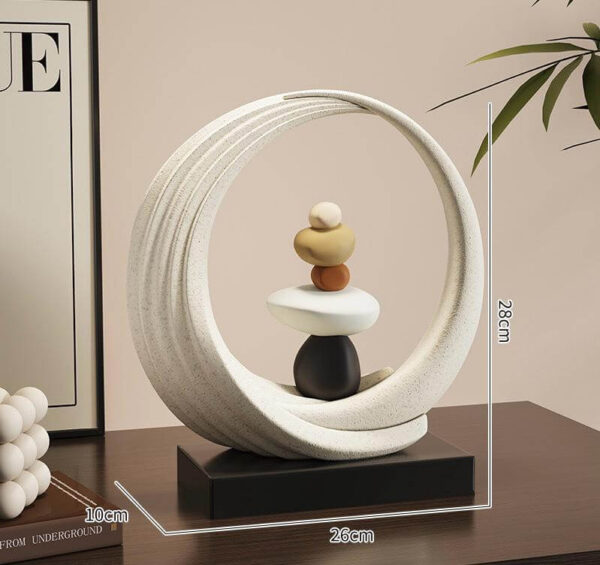 SWIRL DECOR WITH ROCK STACKS - Image 2