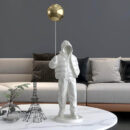 GHOST MAN HOLDING BALL