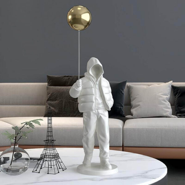 GHOST MAN HOLDING BALL - Image 2