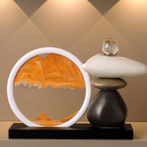 SANDSCAPE DECOR WITH ROCK