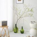 EMERALD GREEN VASE DECOR SET