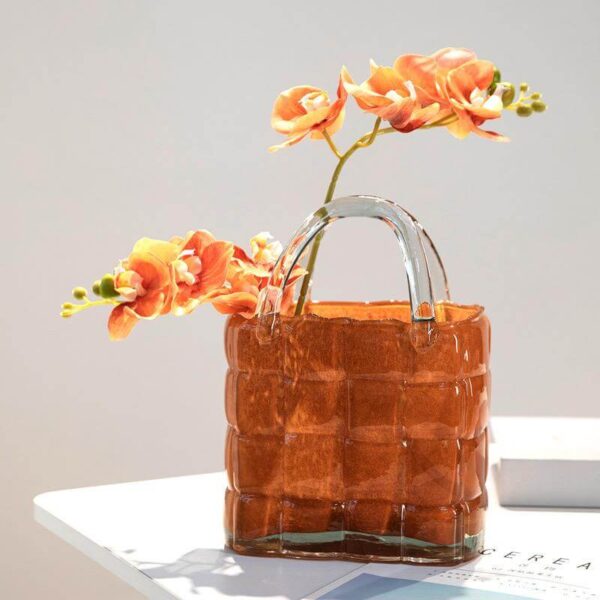 BAG VASE AND FLOWER - Image 3