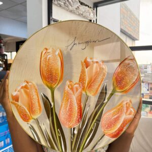 ROUND PVC WALL ART 50cm - 005