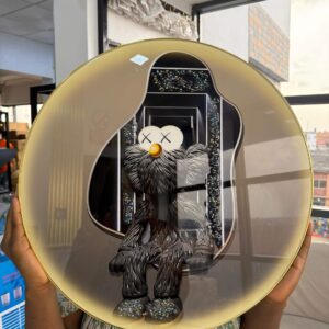 ROUND PVC WALL ART 50cm - 009