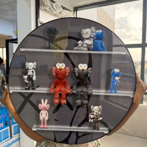 ROUND PVC WALL ART 60cm - 006