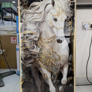 LUXURY WALL ART 50x100CM WITH LIGHT - 003