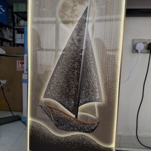 LUXURY WALL ART 50x100CM WITH LIGHT - 004