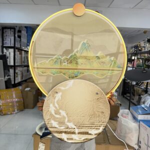 LUXURY ART WITH LED LIGHT 60X80CM -001