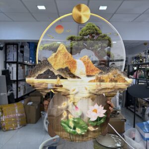 LUXURY ART WITH LED LIGHT 60X80CM -003