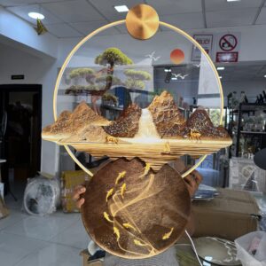 LUXURY ART WITH LED LIGHT 60X80CM -002