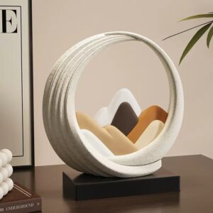 SWIRL DECOR WITH SANDSCAPE