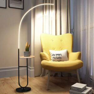 FLOOR LAMP MARBLE TABLE
